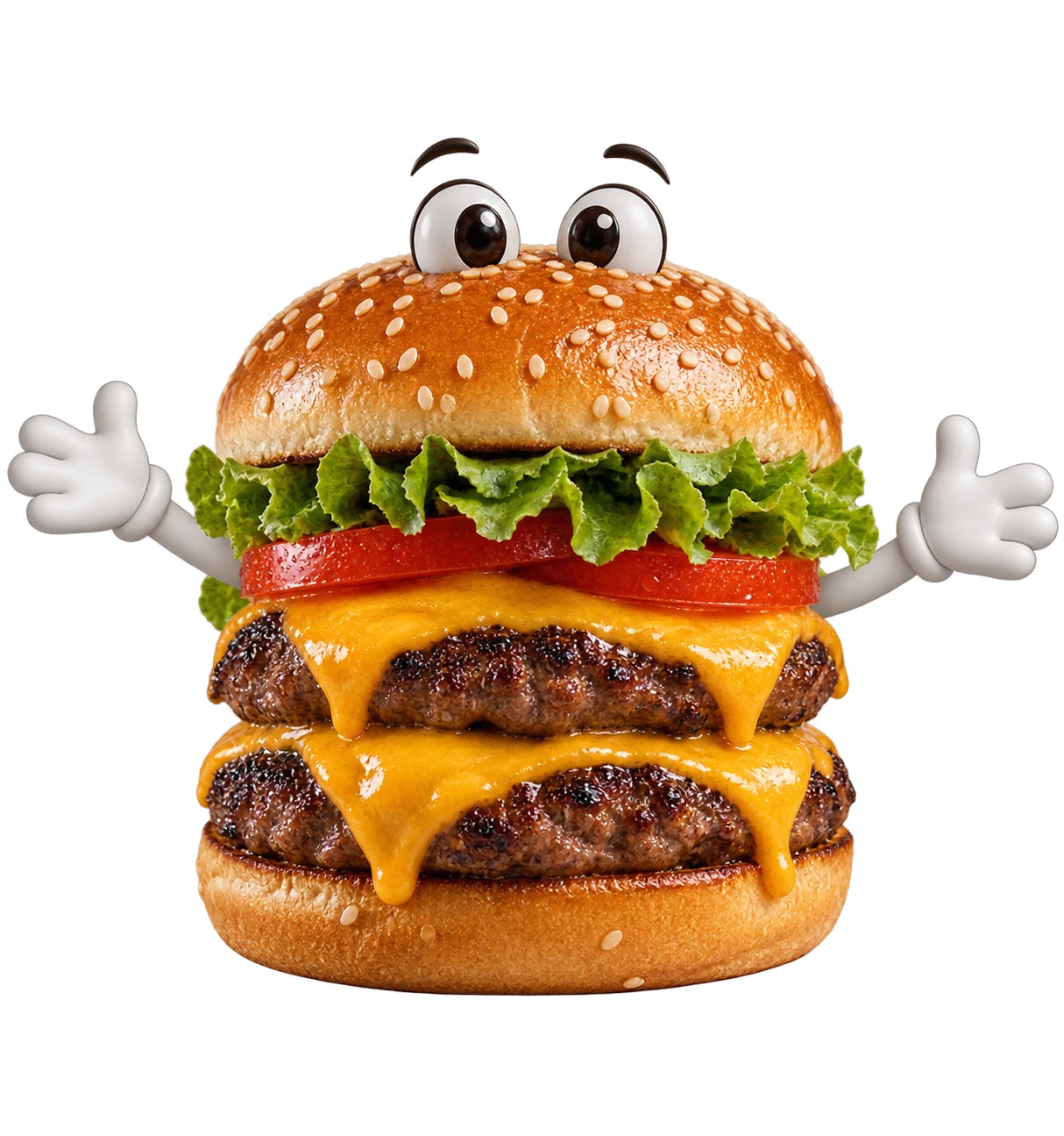 MARUのバーガーマスコット