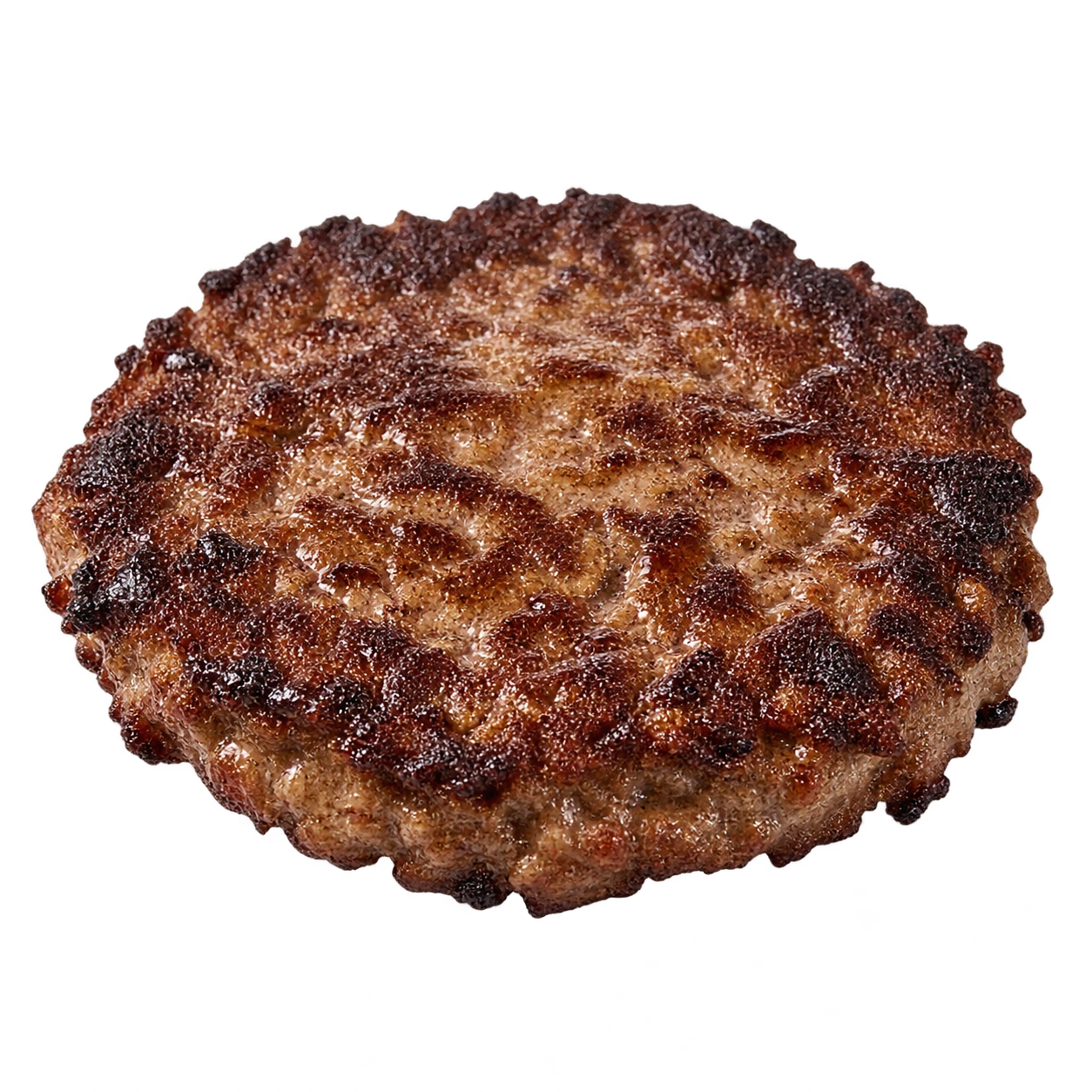 香ばしく焼いたパティ